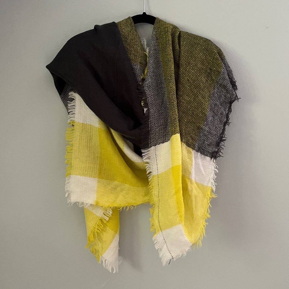 Scarf blanket